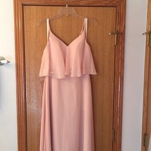 Azazie Blush Bridesmaid Dress. $25 OBO